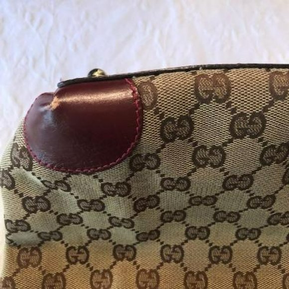 Vintage Gucci Eclipse Leather Tote/Shoulder Bag - Picture 12 of 12